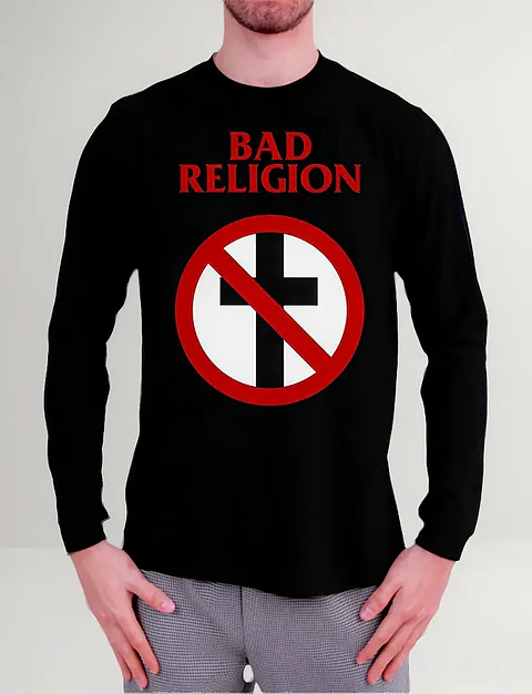 Polera Manga Larga Bad Religion - Ver 07 - Vale Gamess