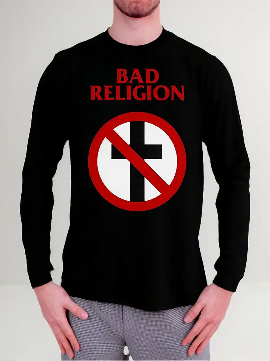 Polera Manga Larga Bad Religion - Ver 07 - Vale Gamess 1