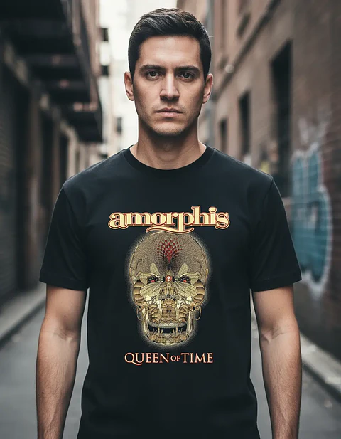Polera Amorphis - Ver 07 - Queen Of Time
