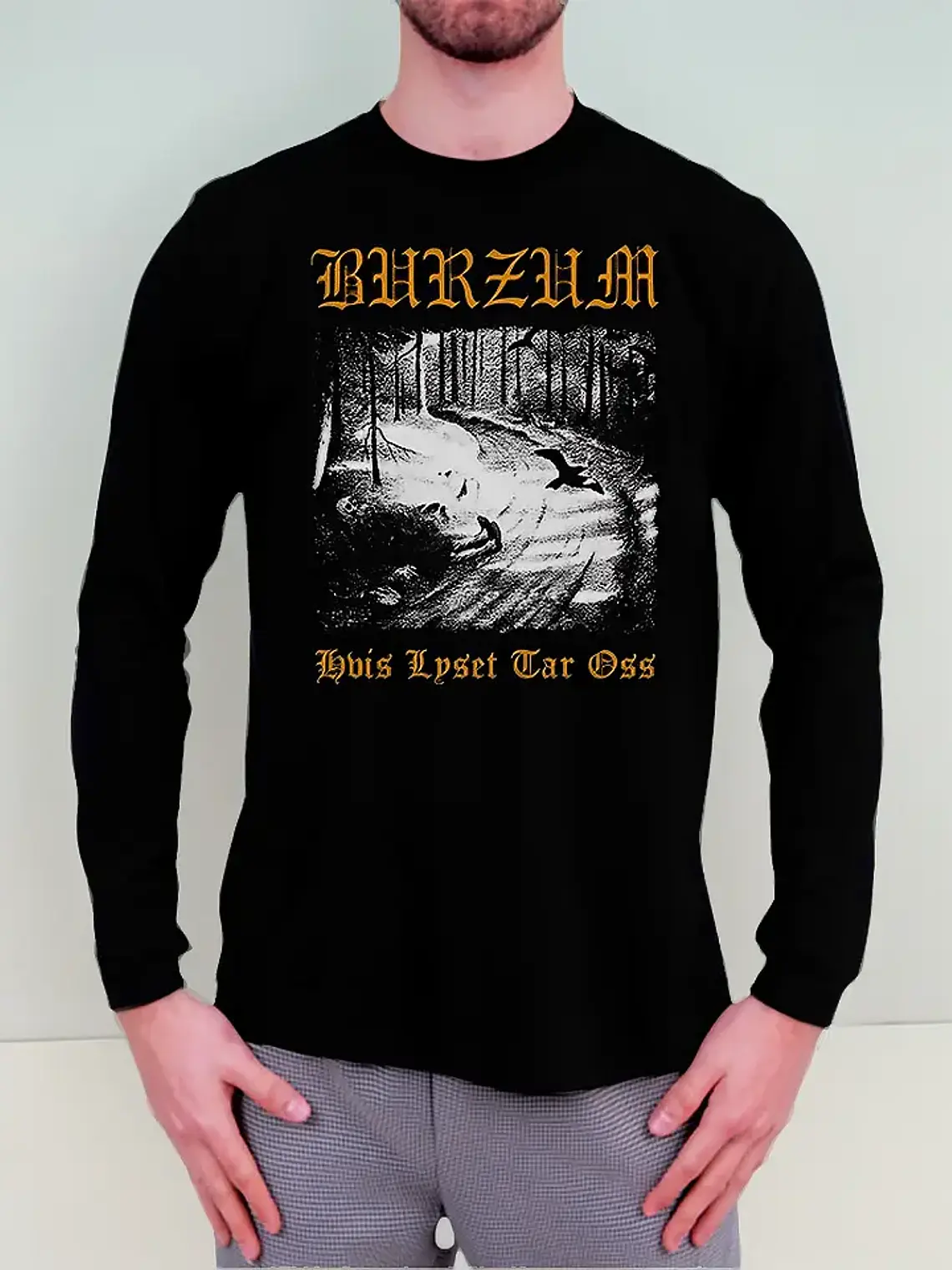 Polera Manga Larga Burzum - Ver 08 - Hvis Lyset Tar Oss 1