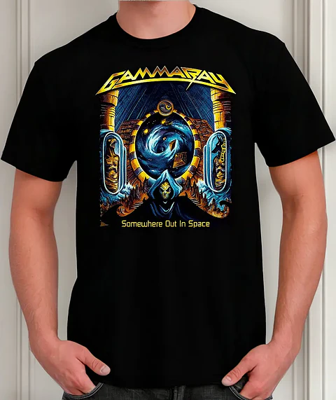 Polera Gamma Ray - Ver 08 - Somewhere Out In Space