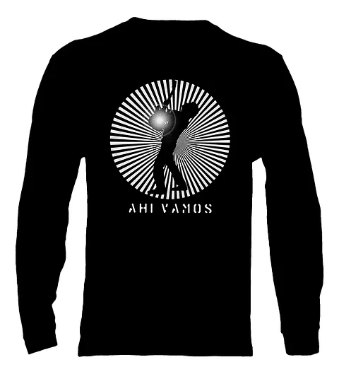 Polera Manga Larga Gustavo Cerati - Ver 09 - Ahi Vamos