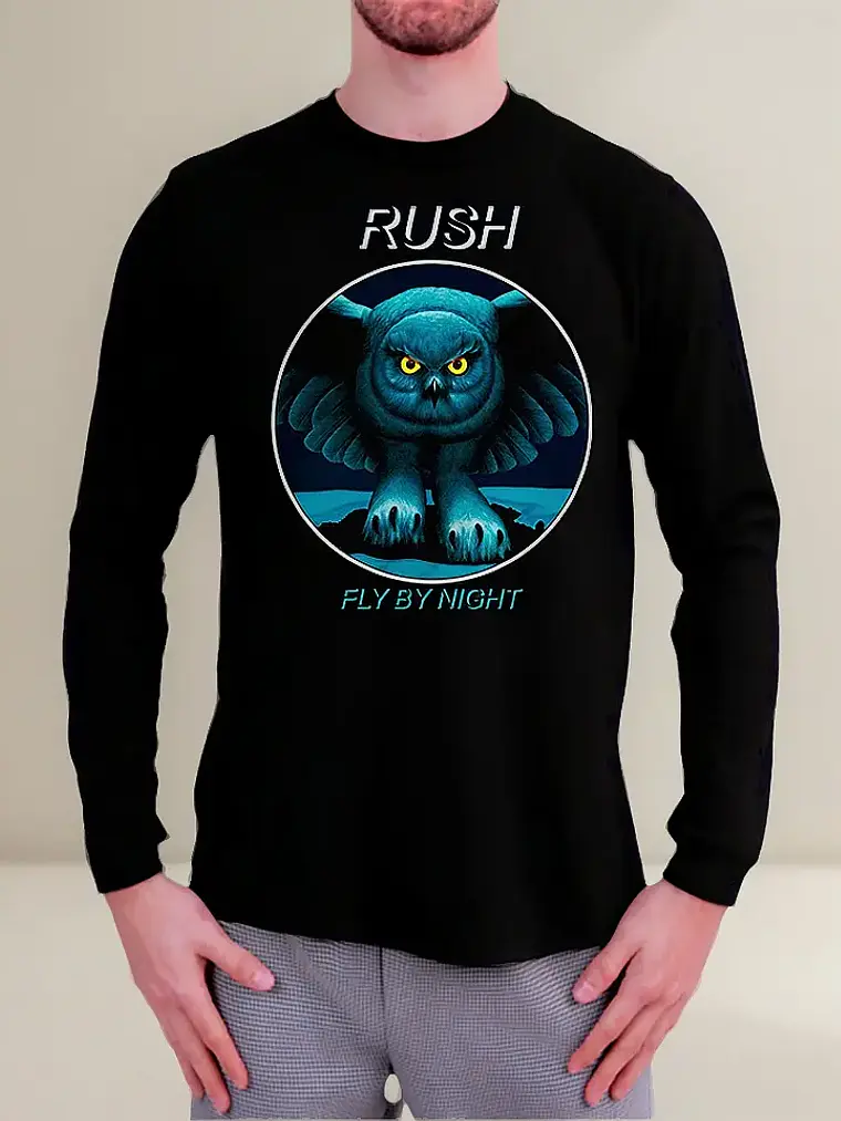 Polera Manga Larga Rush - Ver 17 - Fly By Night 1
