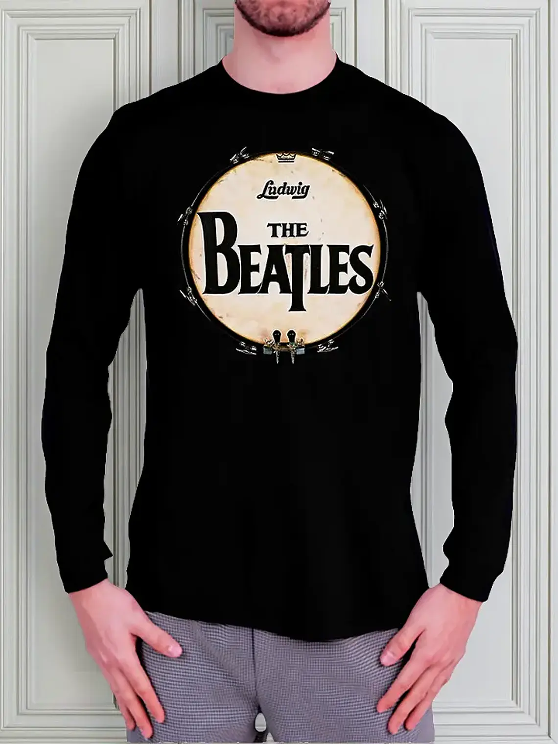 Polera Manga Larga The Beatles - Ver 09 - Ludwig 1