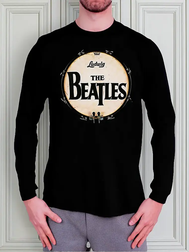Polera Manga Larga The Beatles - Ver 09 - Ludwig 1