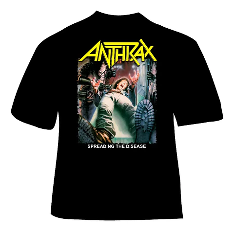 Polera Anthrax - Ver 06 - Spreading The Disease