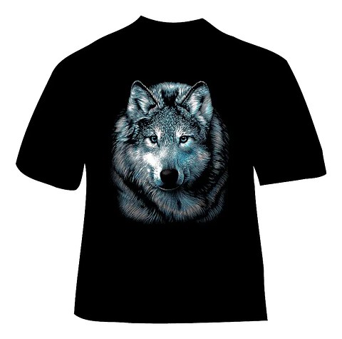 Polera Animales - Ver 15 - Lobo