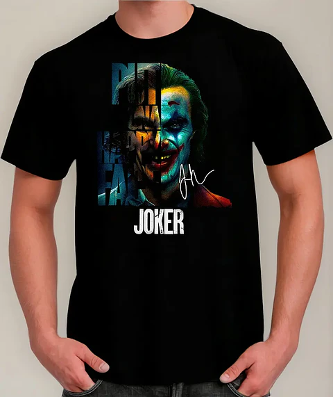 Polera The Joker; Guason - Ver 07 - Joaquin Phoenix