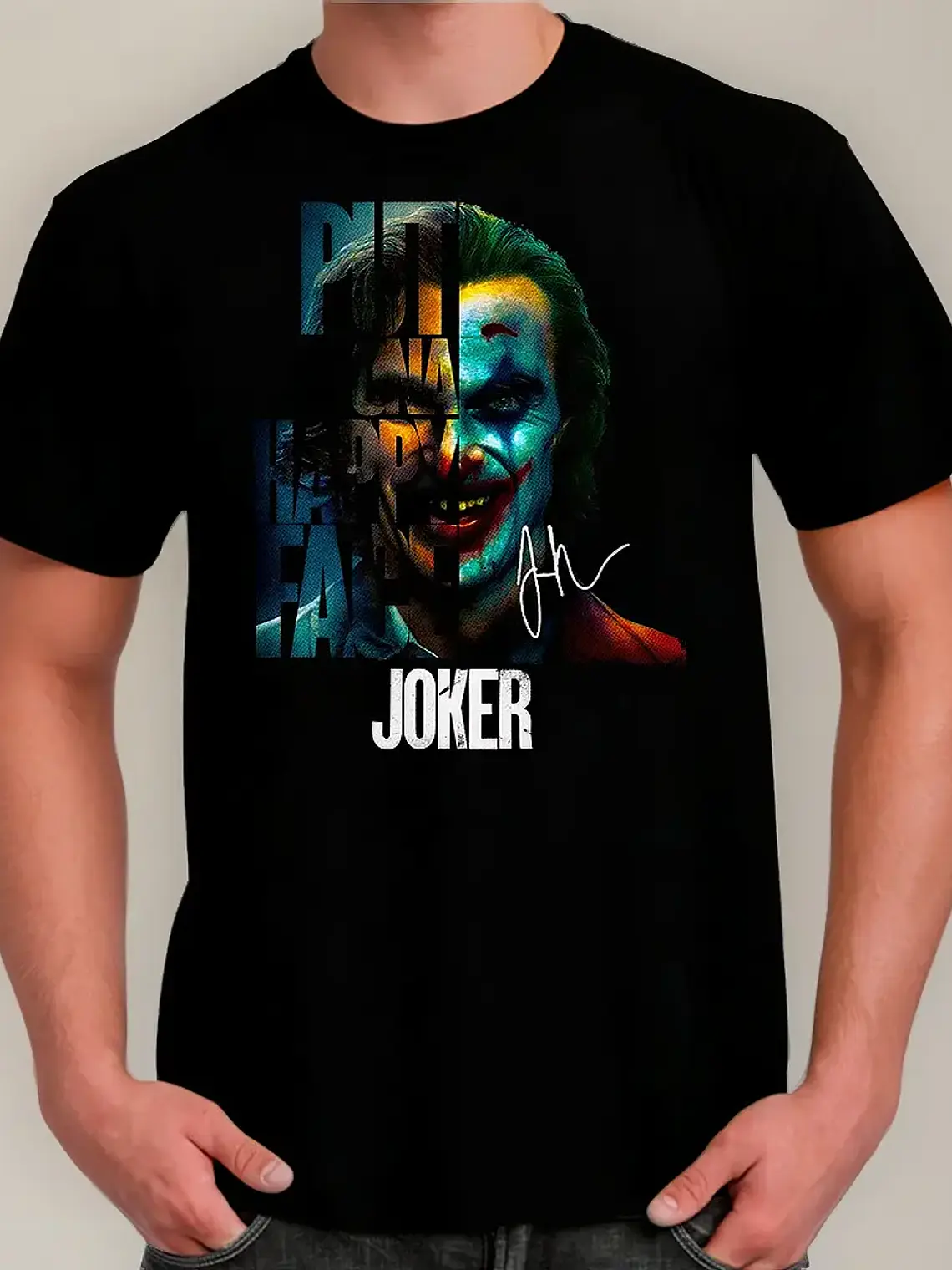Polera The Joker; Guason - Ver 07 - Joaquin Phoenix 1