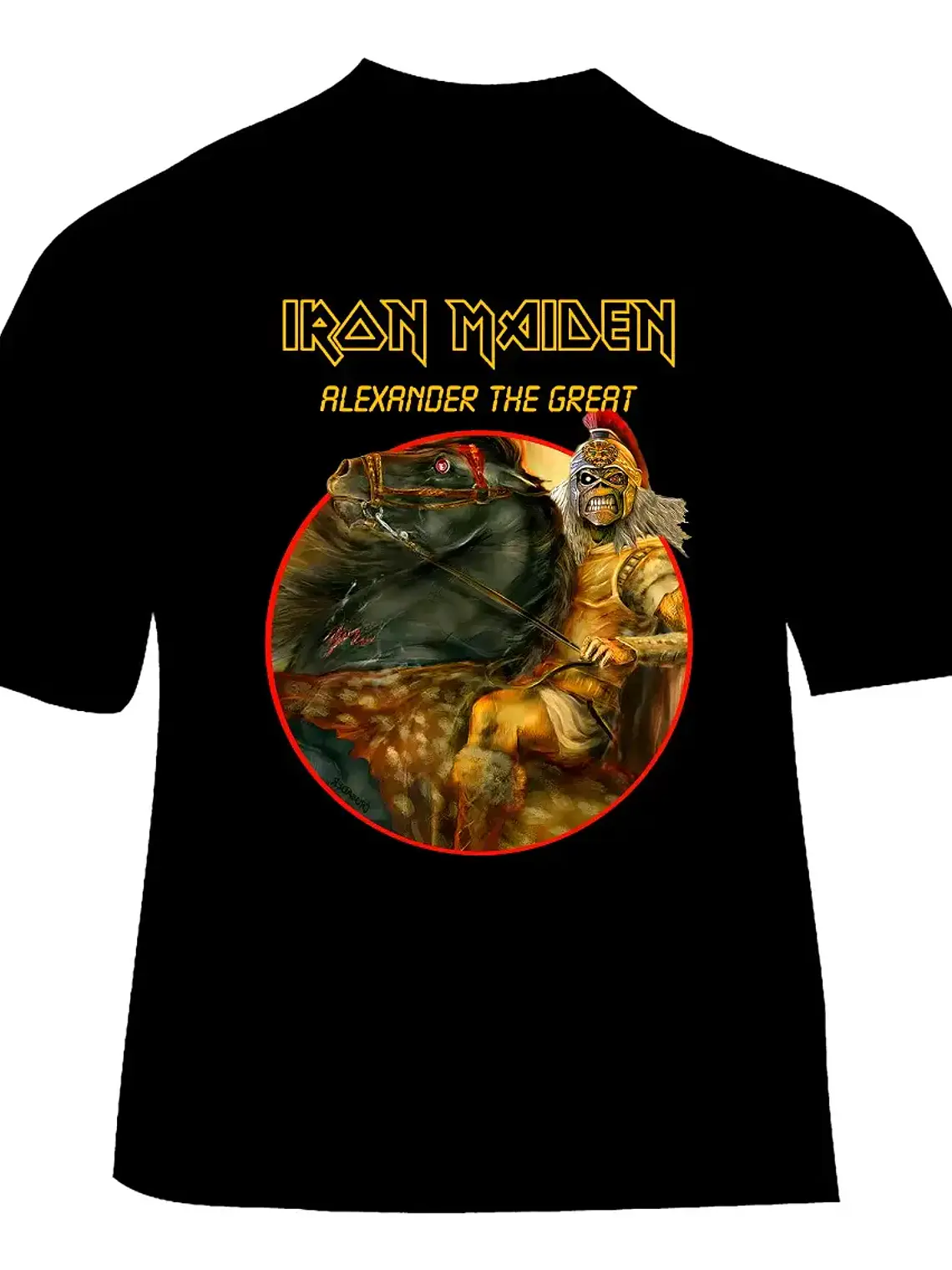 Polera Iron Maiden - Ver 109 - Alexander The Great 1