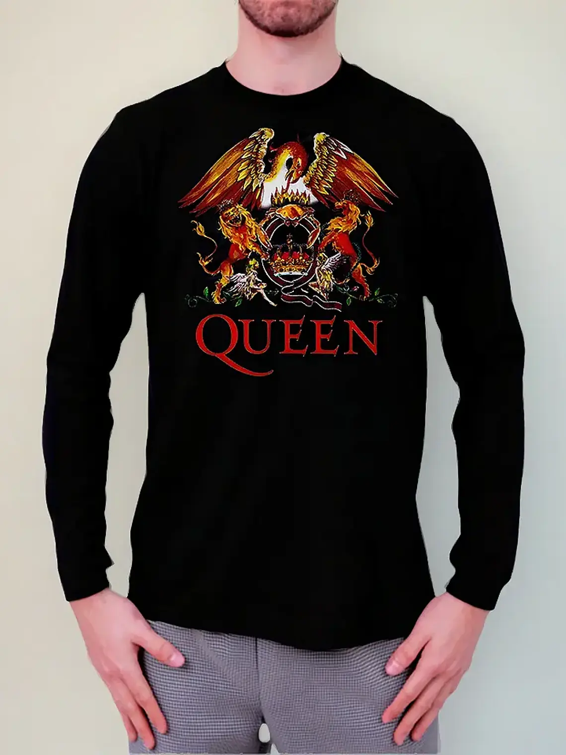 Polera Manga Larga Queen - Ver 07 - Escudo 1
