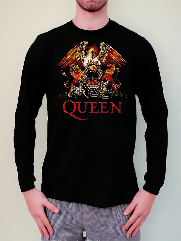 Polera Manga Larga Queen - Ver 07 - Escudo 1