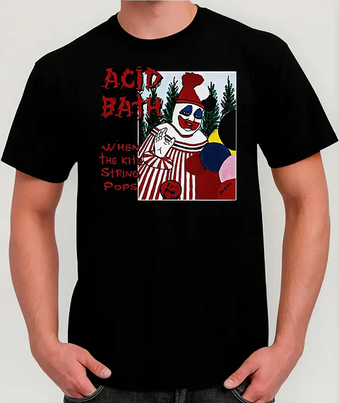 Polera Acid Bath - Ver 01 - When The Kite Strings Pops