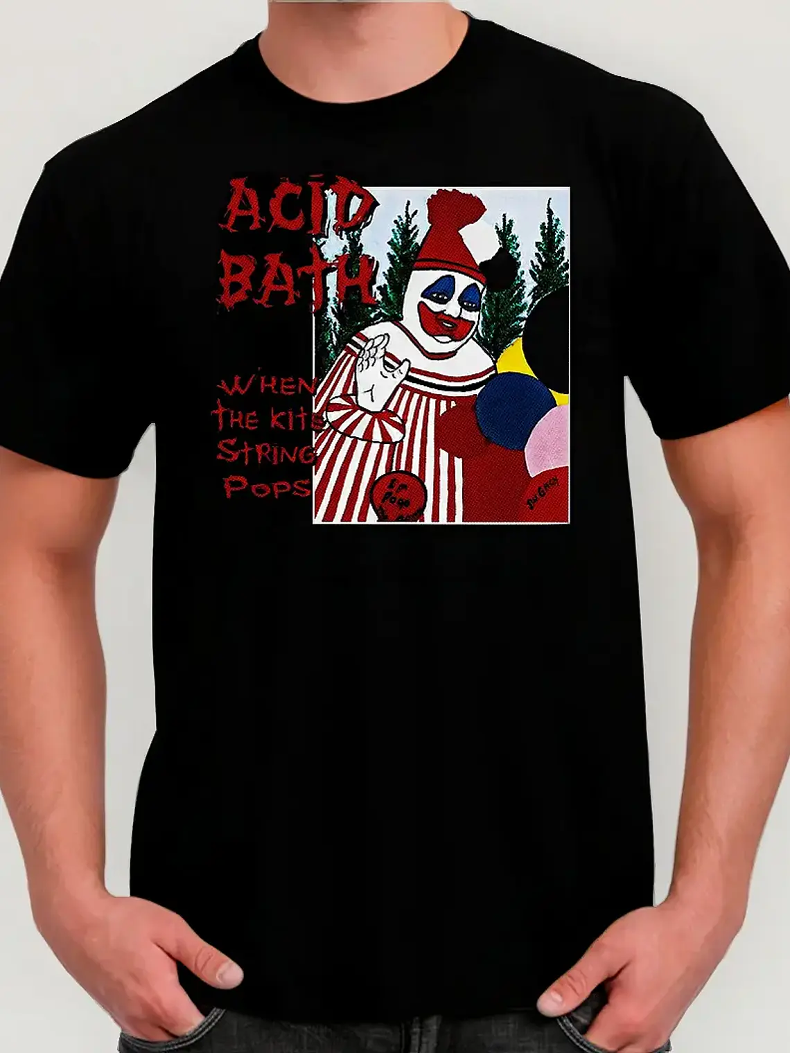 Polera Acid Bath - Ver 01 - When The Kite Strings Pops 1