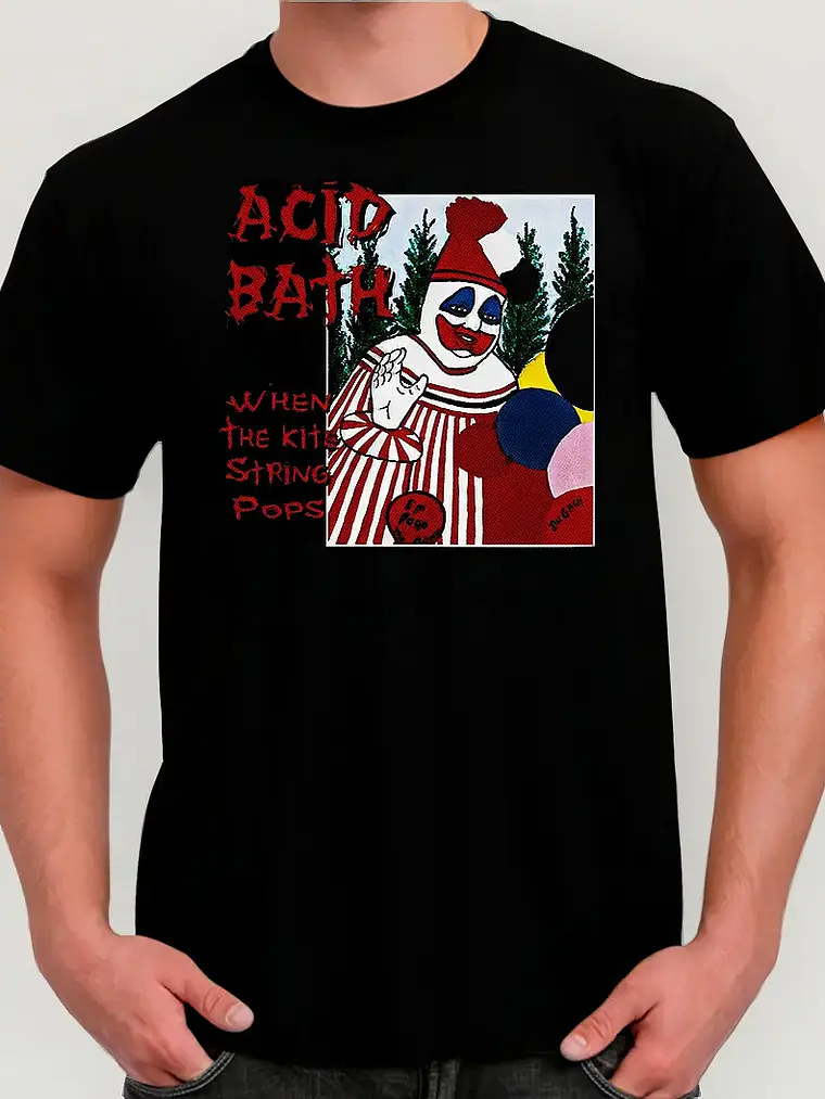 Polera Acid Bath - Ver 01 - When The Kite Strings Pops 1
