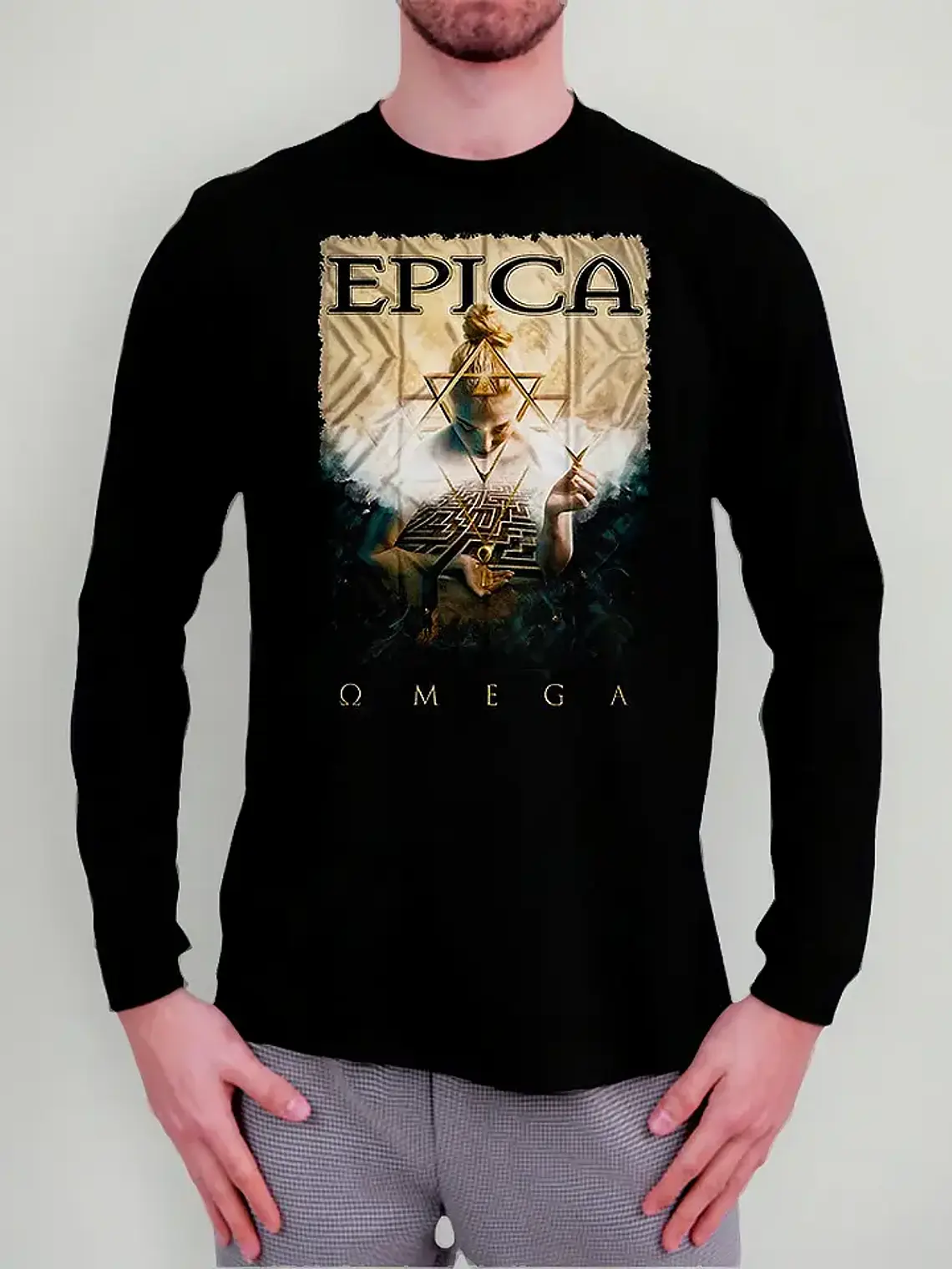 Polera Manga Larga Epica - Ver 06 - Omega 1
