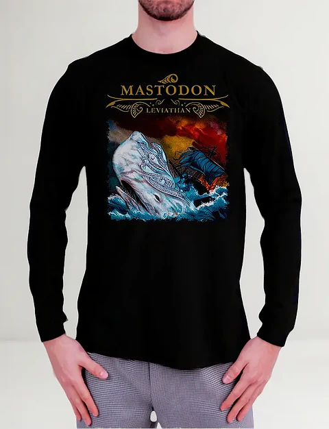 Polera Manga Larga Mastodon - Ver 07 - Leviathan