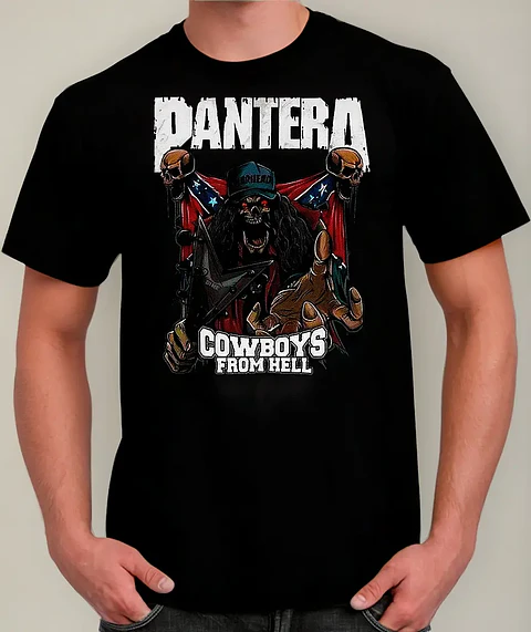 Polera Pantera - Ver 02 - Cowboys From Hell