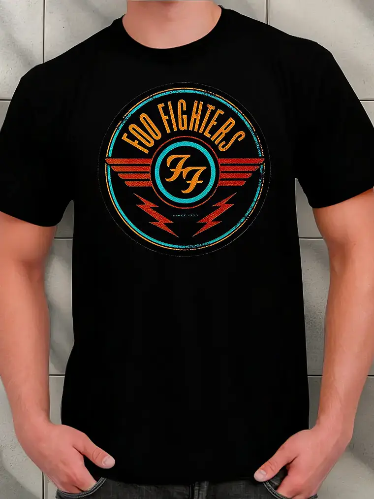 Polera Foo Fighters - Ver 06 - Vale Gamess 1