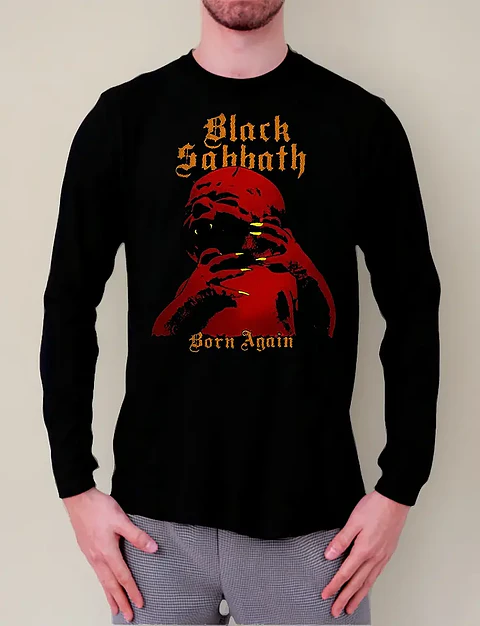 Polera Manga Larga Black Sabbath - Ver 04 - Born Again