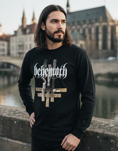 Polera Manga Larga Behemoth - Ver 20 - Vale Gamess