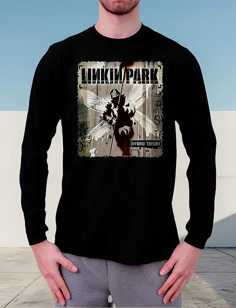 Polera Manga Larga Linkin Park - Ver 04 - Hybrid Theory