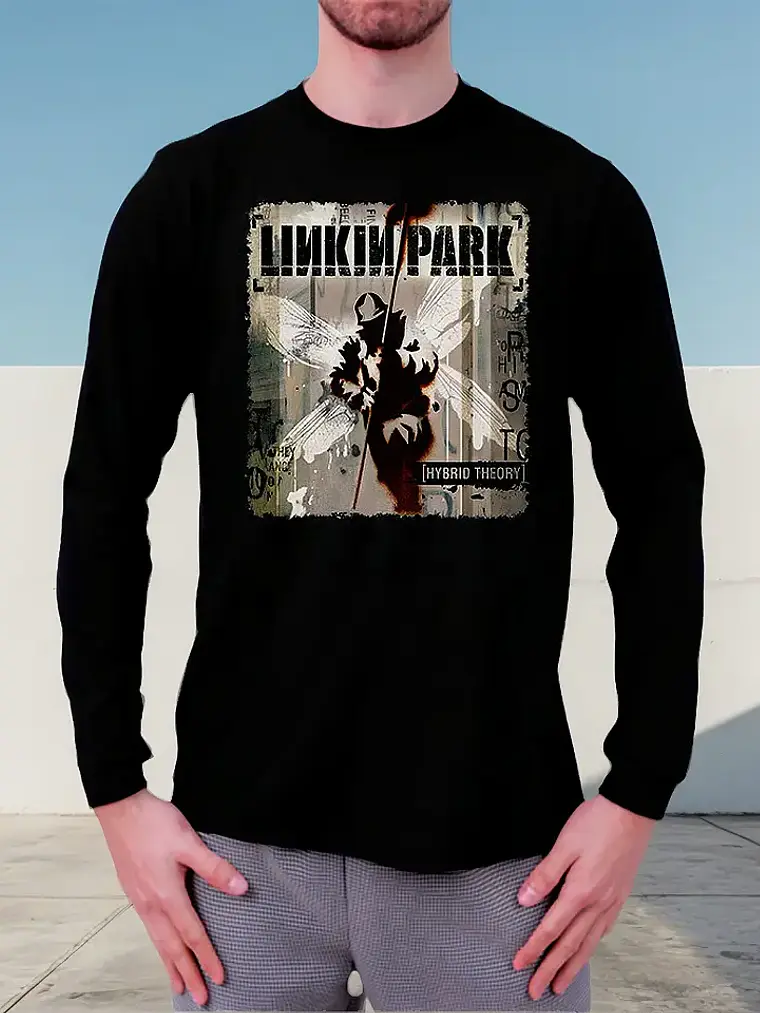 Polera Manga Larga Linkin Park - Ver 04 - Hybrid Theory 1