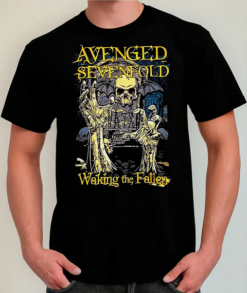 Polera Avenged Sevenfold - Ver 09 - Waking The Fallen