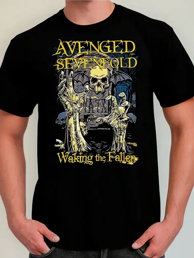 Polera Avenged Sevenfold - Ver 09 - Waking The Fallen 1