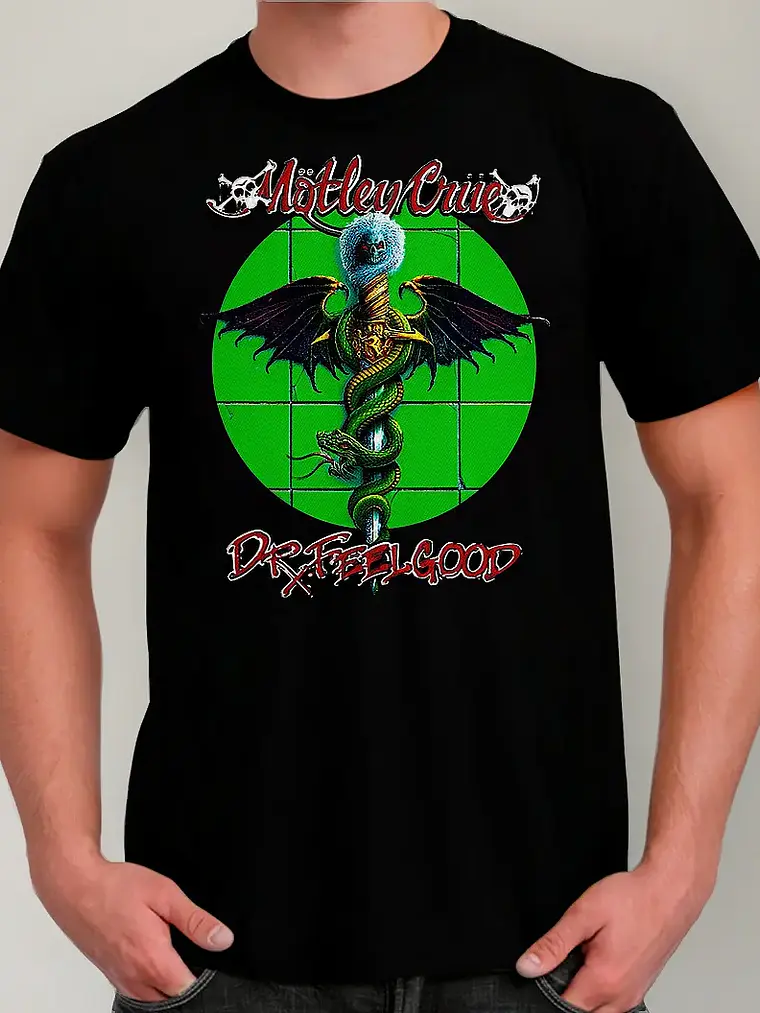 Polera Motley Crue - Ver 04 - Dr. Feelgood 1