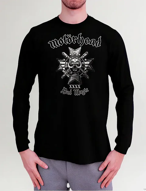 Polera Manga Larga Motorhead - Ver 12 - Bad Magic