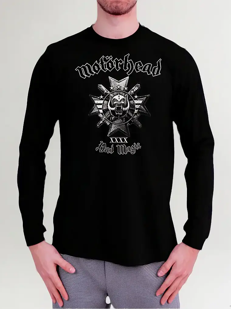 Polera Manga Larga Motorhead - Ver 12 - Bad Magic 1