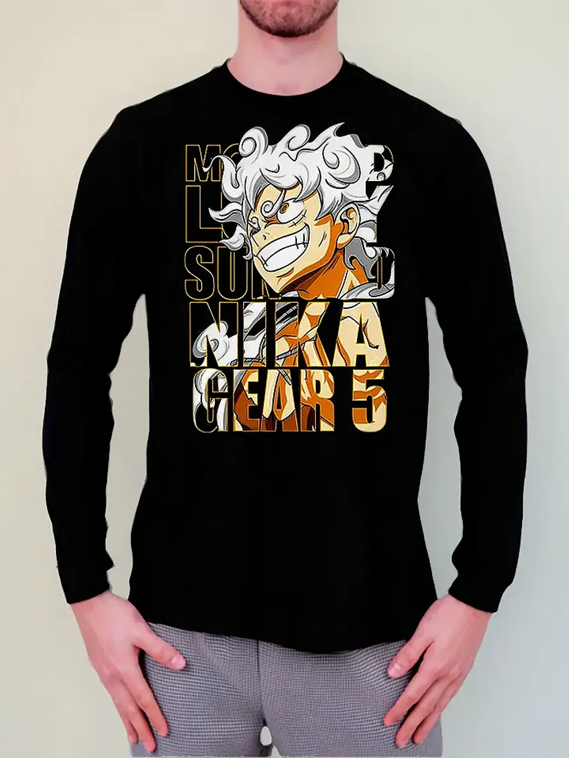 Polera Manga Larga One Piece - Ver 13 - Vale Gamess 1