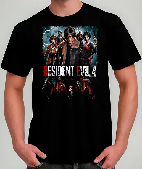 Polera Resident Evil - Ver 03 - Resident Evil 4