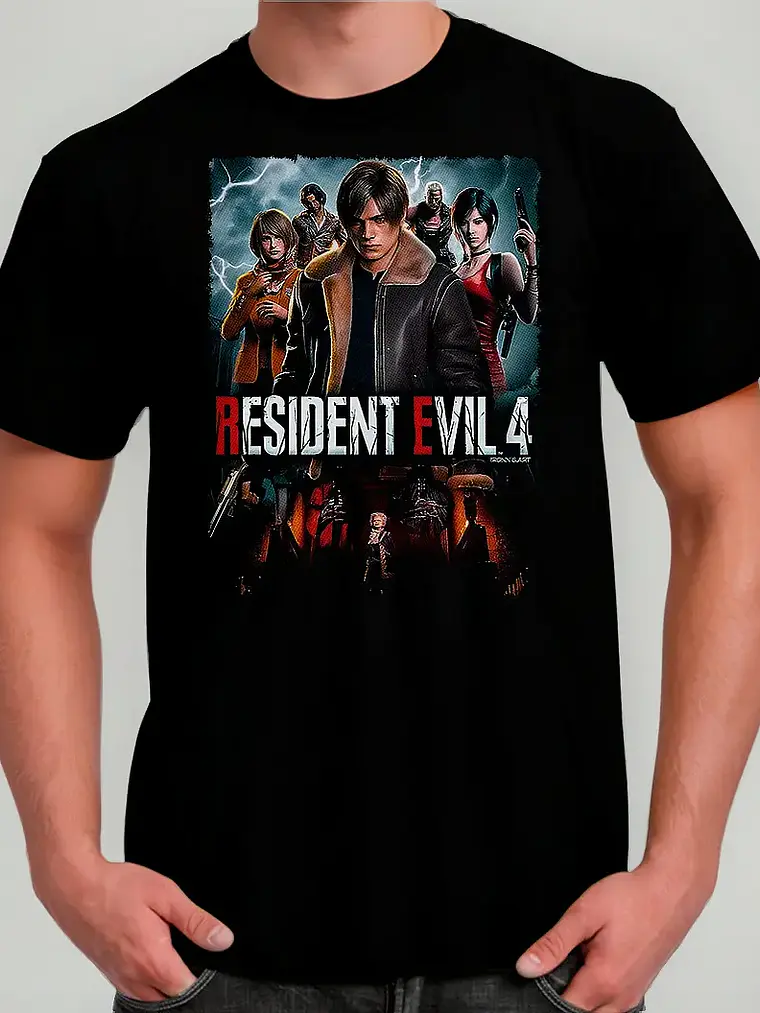 Polera Resident Evil - Ver 03 - Resident Evil 4 1