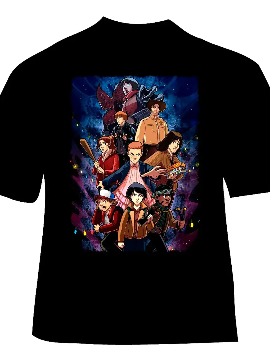 Polera Stranger Things - Ver 08 - Vale Gamess 1