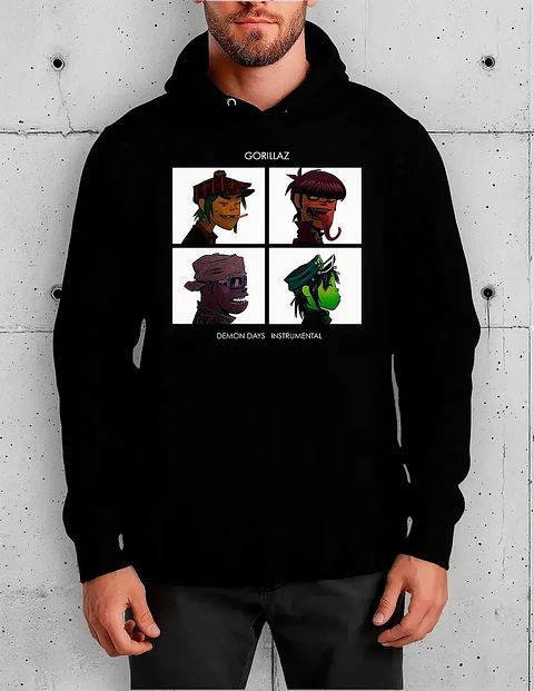 Poleron Gorillaz - Ver 14 - Demon Days Instrumental