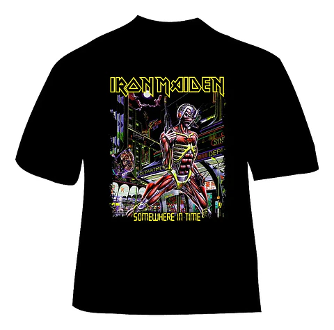 Polera Iron Maiden - Ver 086 - Somewhere In Time