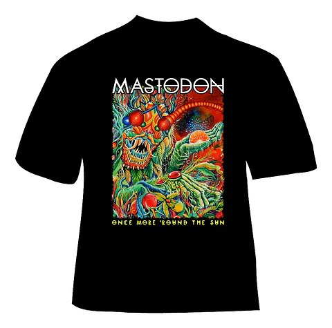 Polera Mastodon - Ver 04 - Once More Round The Sun
