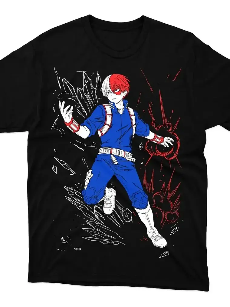 Polera My Hero Academy (boku No Hero) Todoroki 1