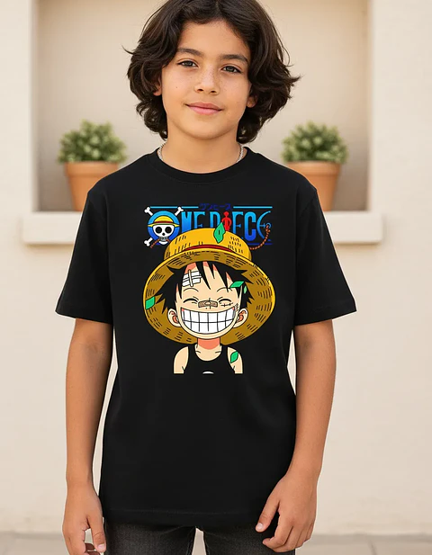 Polera One Piece Luffy Child