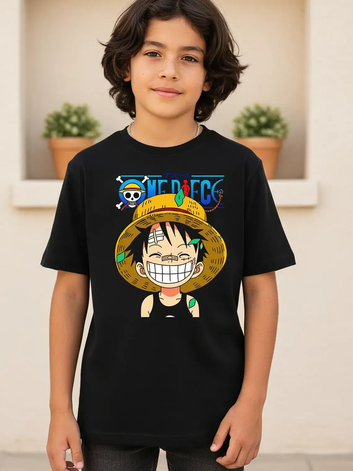 Polera One Piece Luffy Child 1