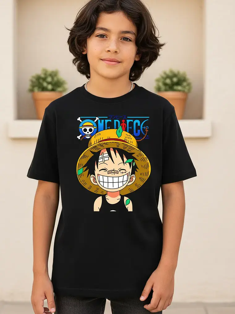 Polera One Piece Luffy Child 1
