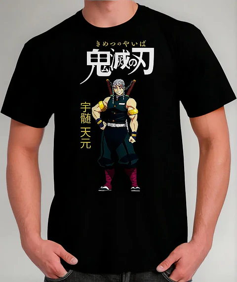 Polera Kimetsu No Yaiba: Demon Slayer - Pilares - Uzui