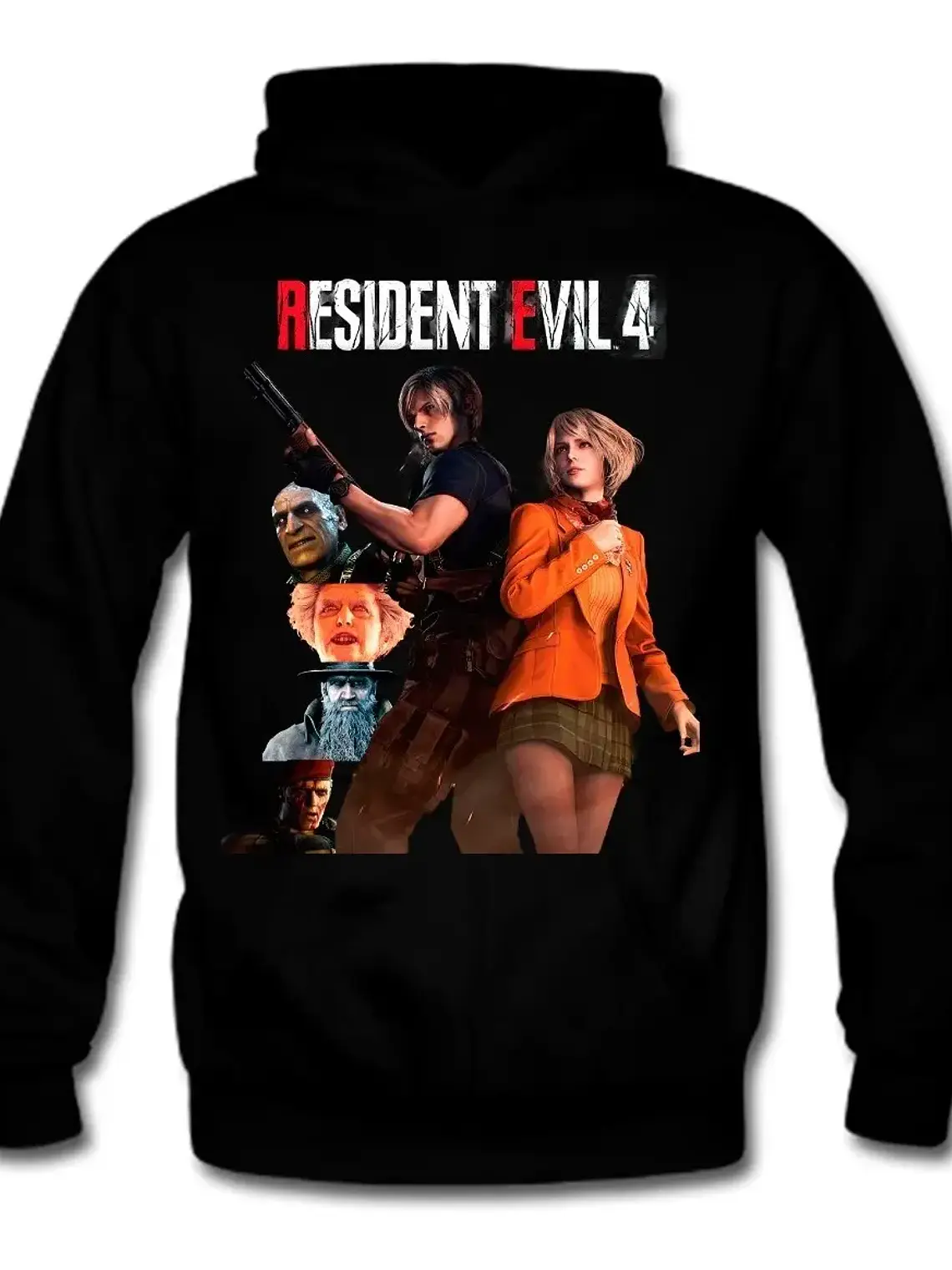 Poleron Resident Evil 4 Remake - Leon & Ashley - Videojuegos 1