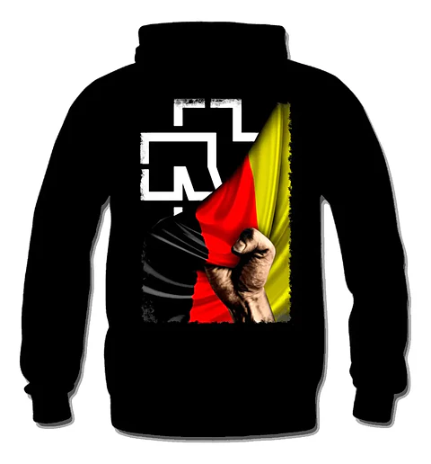 Poleron Rammstein - Bandera Alemania - Vale Gamess