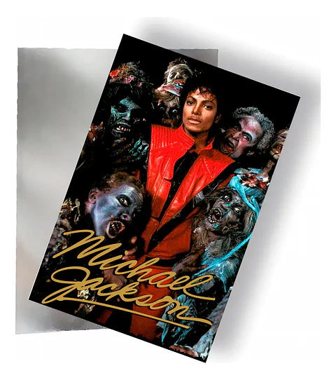Cuadro De Aluminio - Michael Jackson - Ver 08