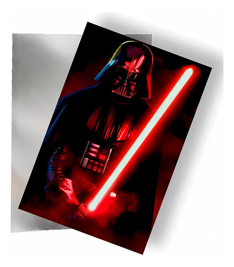 Cuadro De Aluminio - Star Wars - Ver 15