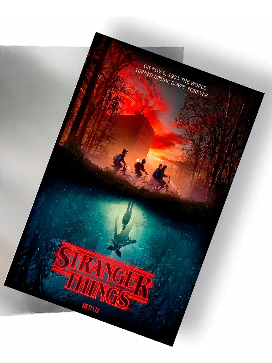 Cuadro De Aluminio - Stranger Things - Ver 09 1
