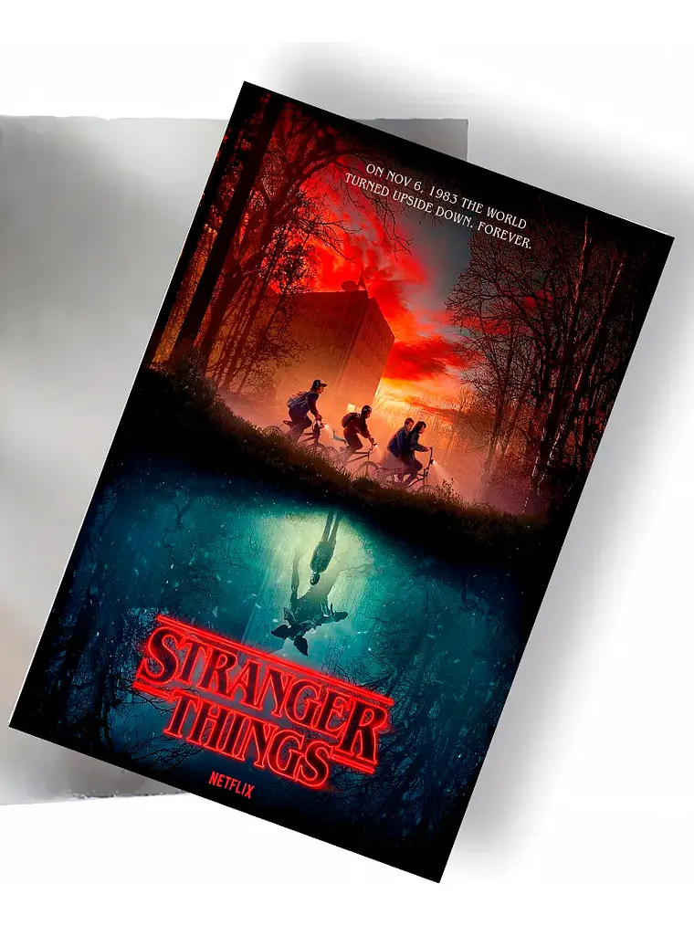 Cuadro De Aluminio - Stranger Things - Ver 09 1